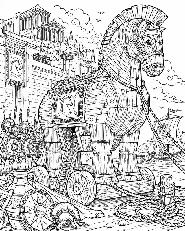 Intricate Line Art Coloring Page Creators