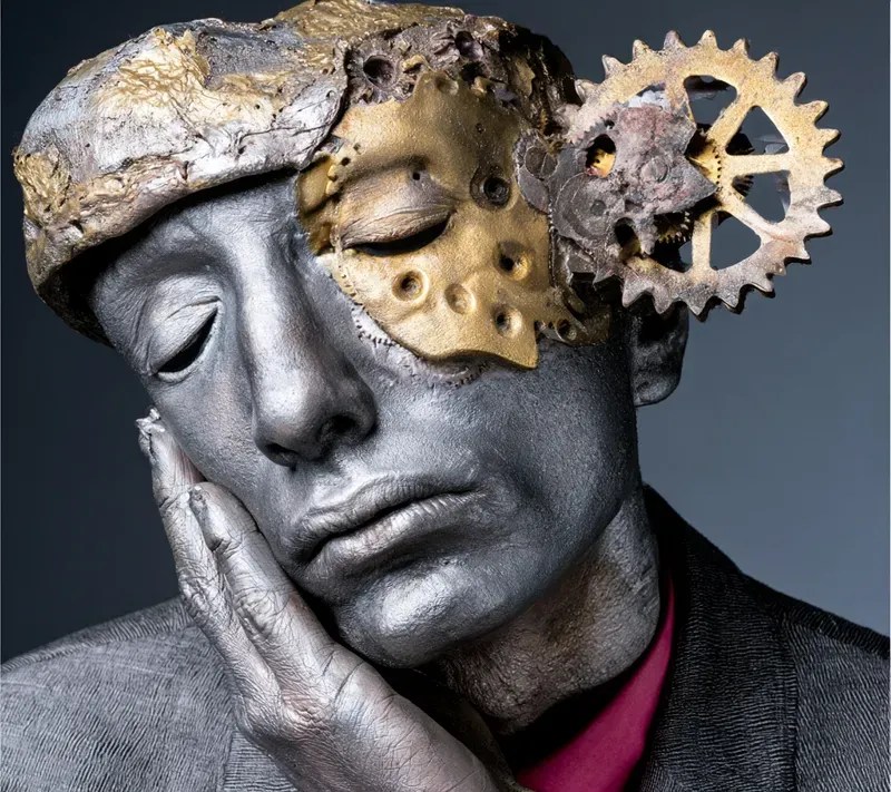 Hyperrealistic Surreal Dark Portrait Art