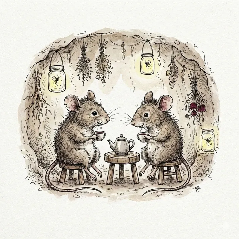 Handdrawn Illustration Animals