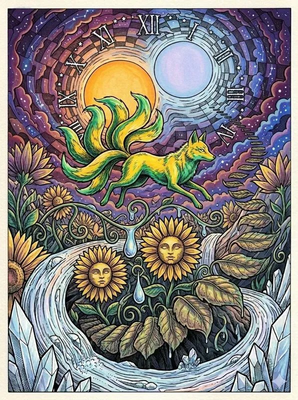 Psychedelic Ink Fantasy Illustrations