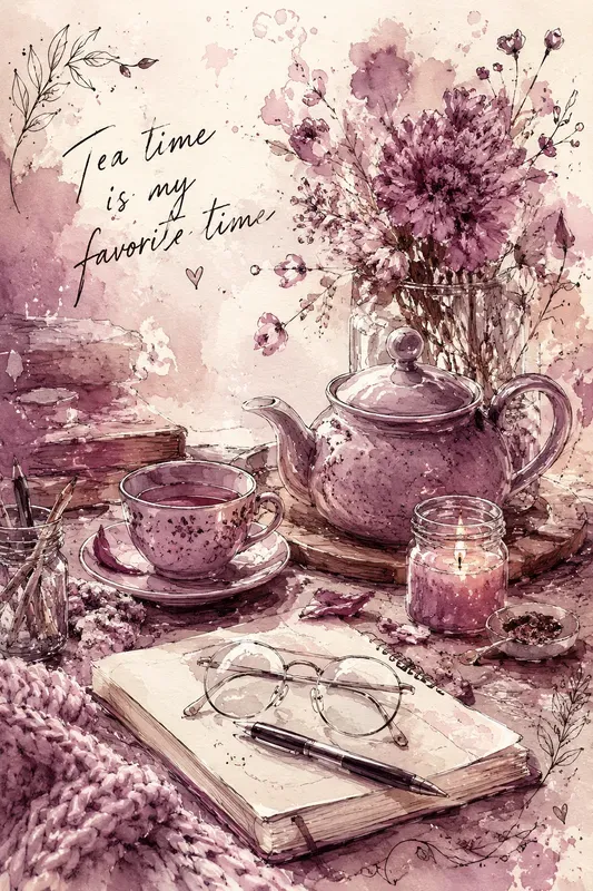 Watercolor Mood Illustrations