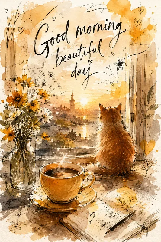 Watercolor Mood Illustrations