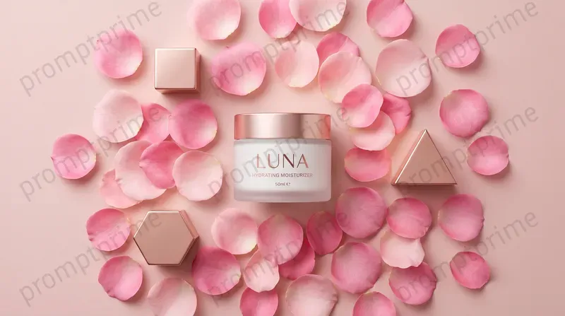 Flat Lay Cosmetic Mockup Photos