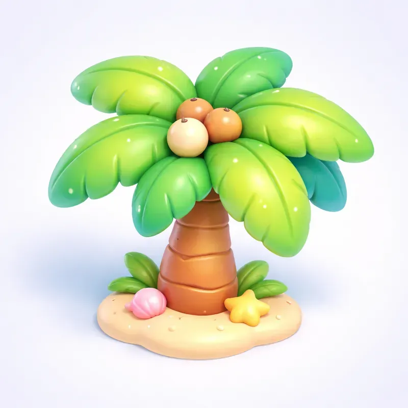 Cute Glossy 3D Emoji Icons