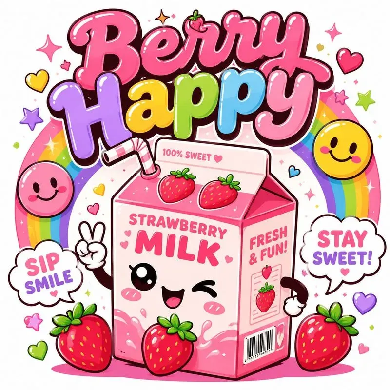 Cute Kawaii Food Mascots