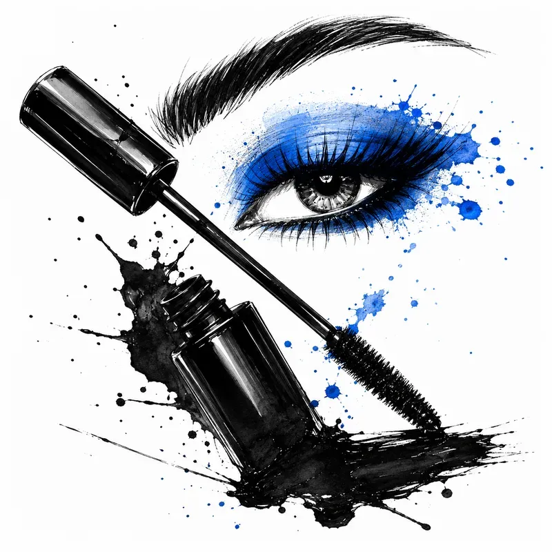 Chic Spot Color Fashion Art