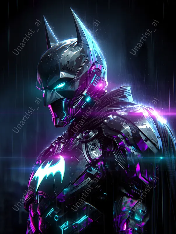 Cyberpunk Comic Character Portraits