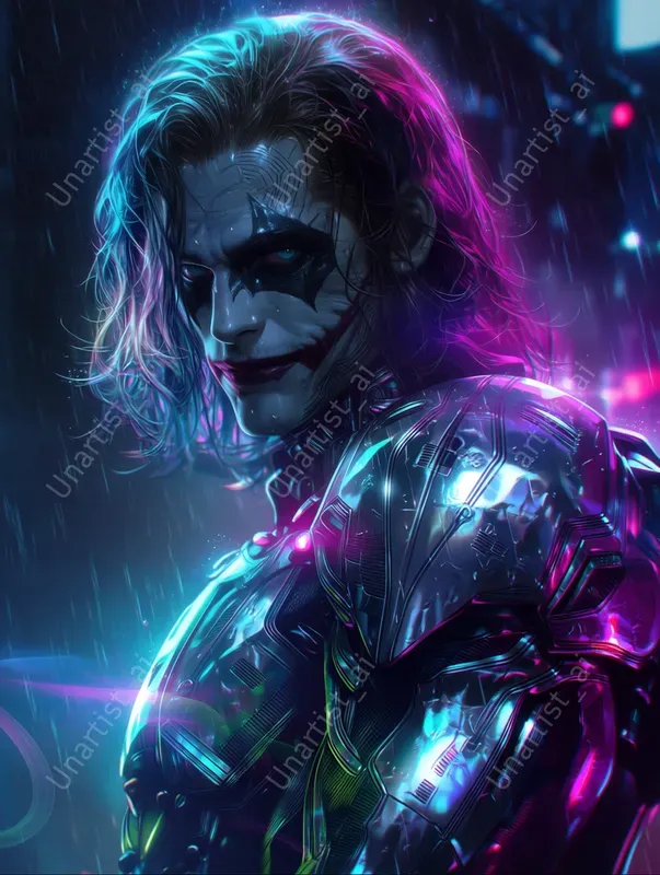 Cyberpunk Comic Character Portraits