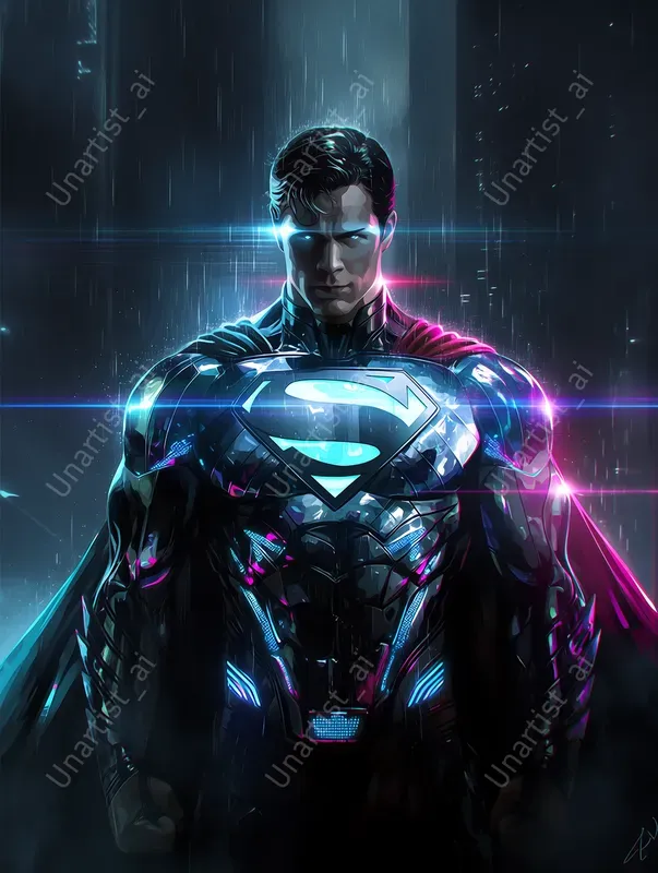Cyberpunk Comic Character Portraits