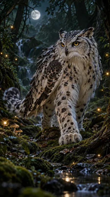 Hyperrealistic Hybrid Forest Creatures