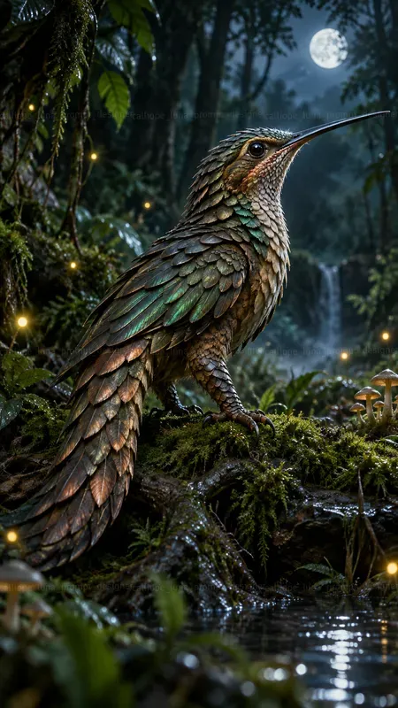 Hyperrealistic Hybrid Forest Creatures