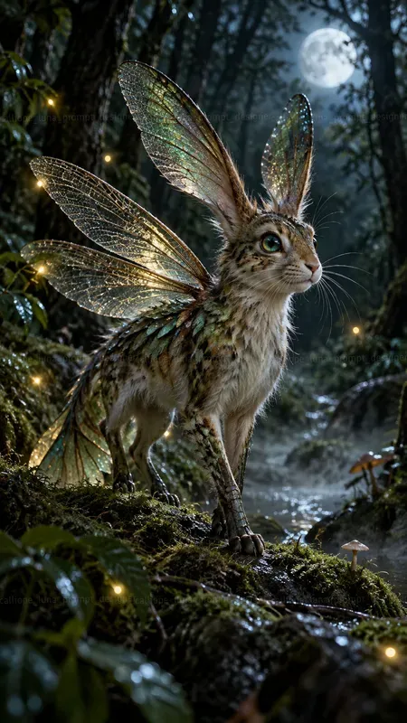 Hyperrealistic Hybrid Forest Creatures