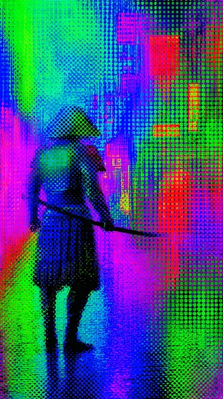 Psychedelic Neon Surreal Art