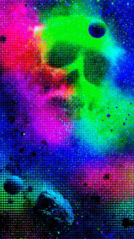 Psychedelic Neon Surreal Art