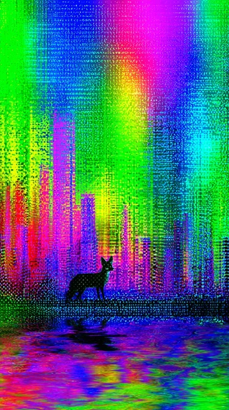 Psychedelic Neon Surreal Art