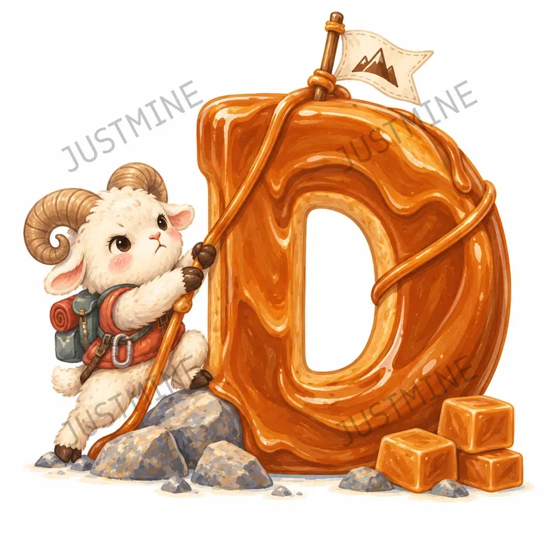 Whimsical Milkshake Alphabet Letters Art