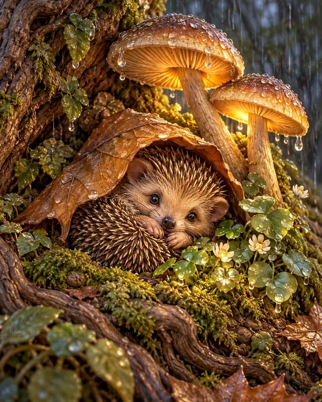 Woodland Baby Animal Oracles