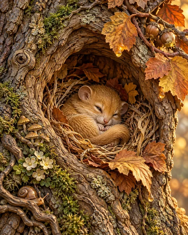Woodland Baby Animal Oracles