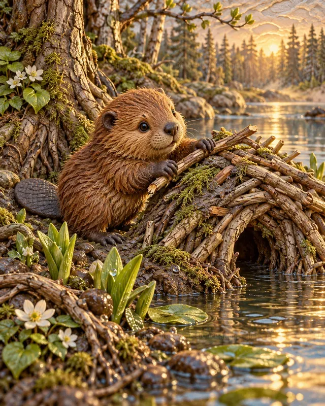 Woodland Baby Animal Oracles