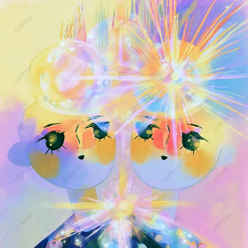 Dreamcore Bubble Illustrations