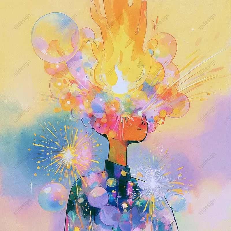 Dreamcore Bubble Illustrations