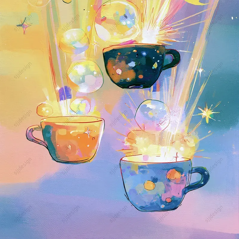 Dreamcore Bubble Illustrations