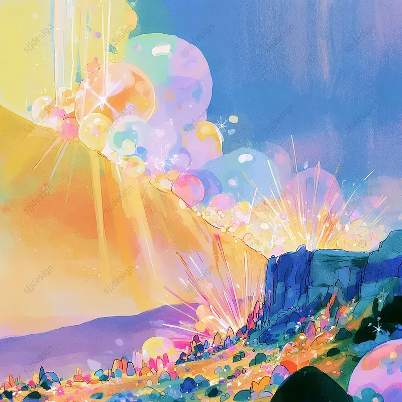 Dreamcore Bubble Illustrations