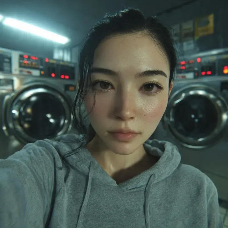 Everyday Coin Laundromat Selfies