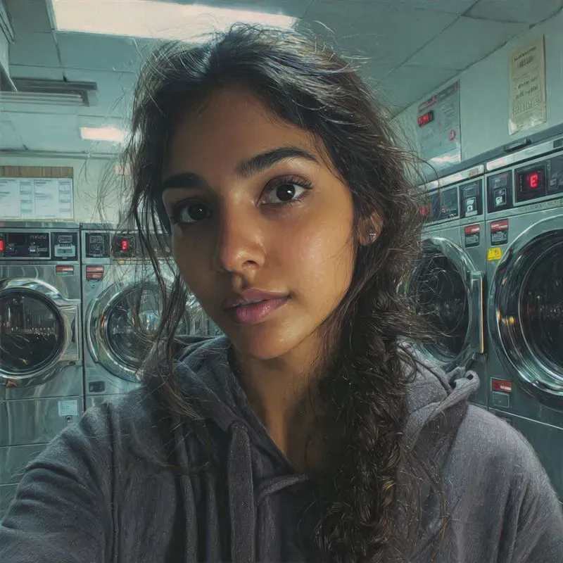 Everyday Coin Laundromat Selfies