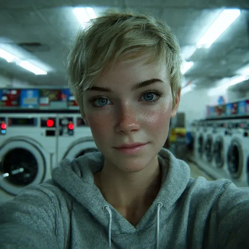 Everyday Coin Laundromat Selfies