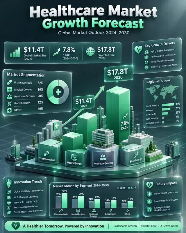 3D Market Research Infographics