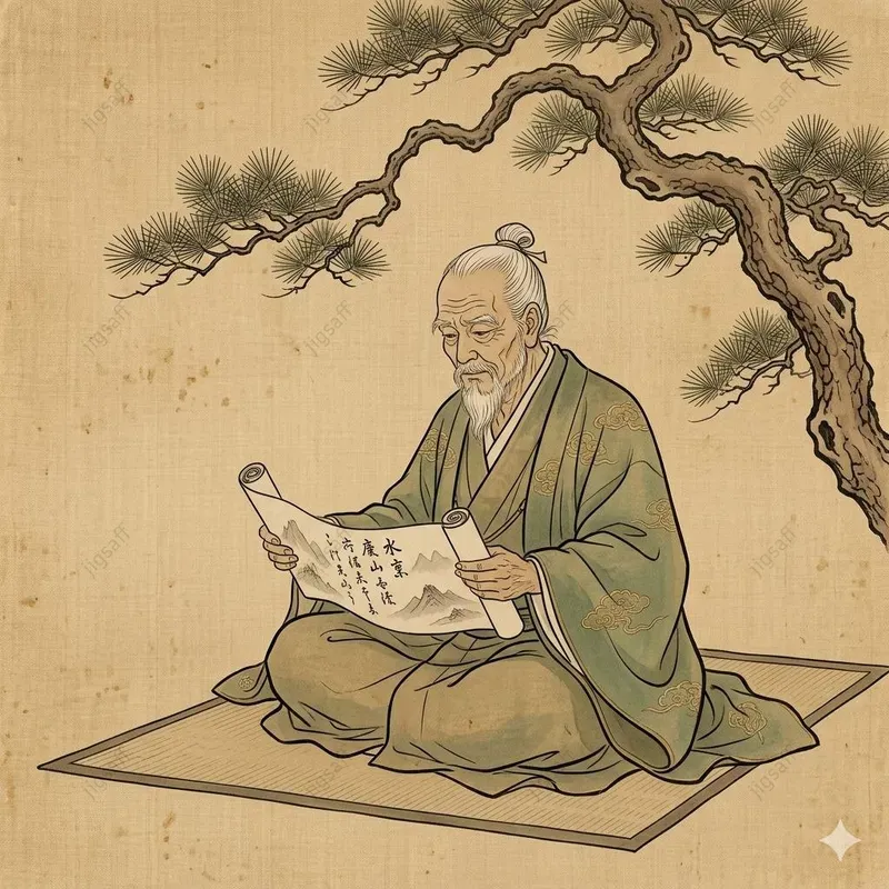 Traditional Japanese Silk Paintings