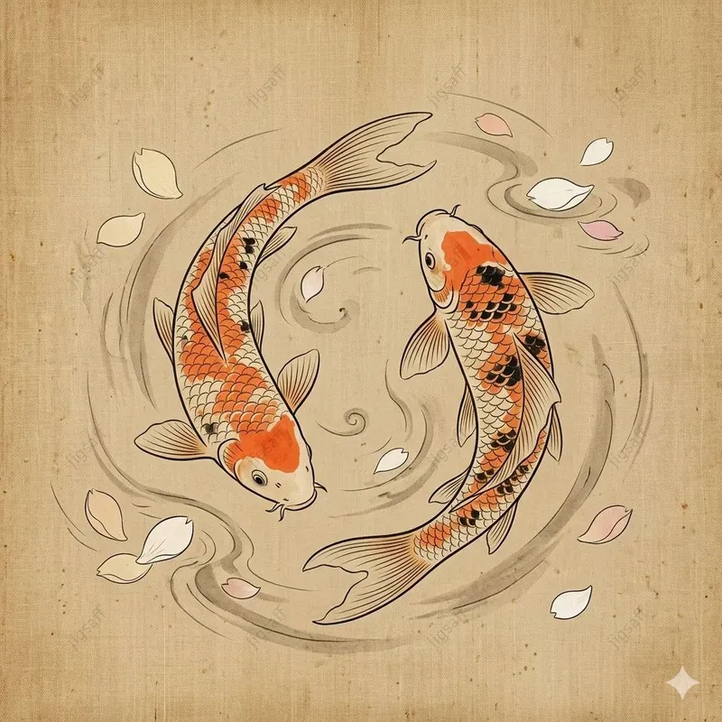 Traditional Japanese Silk Paintings