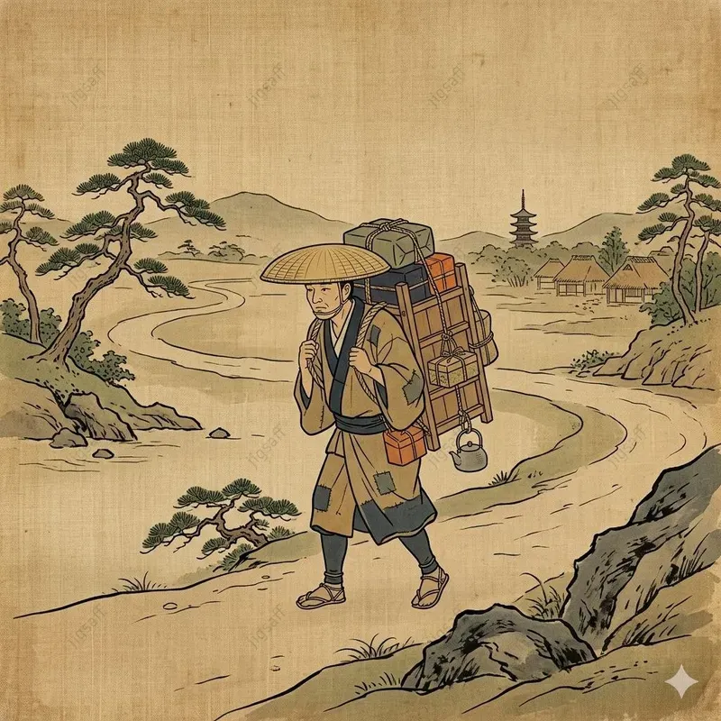 Traditional Japanese Silk Paintings