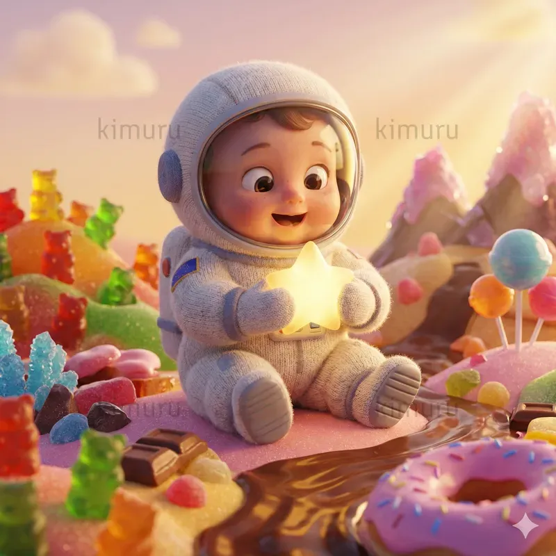 Free Cute 3D Pixar Style Characters