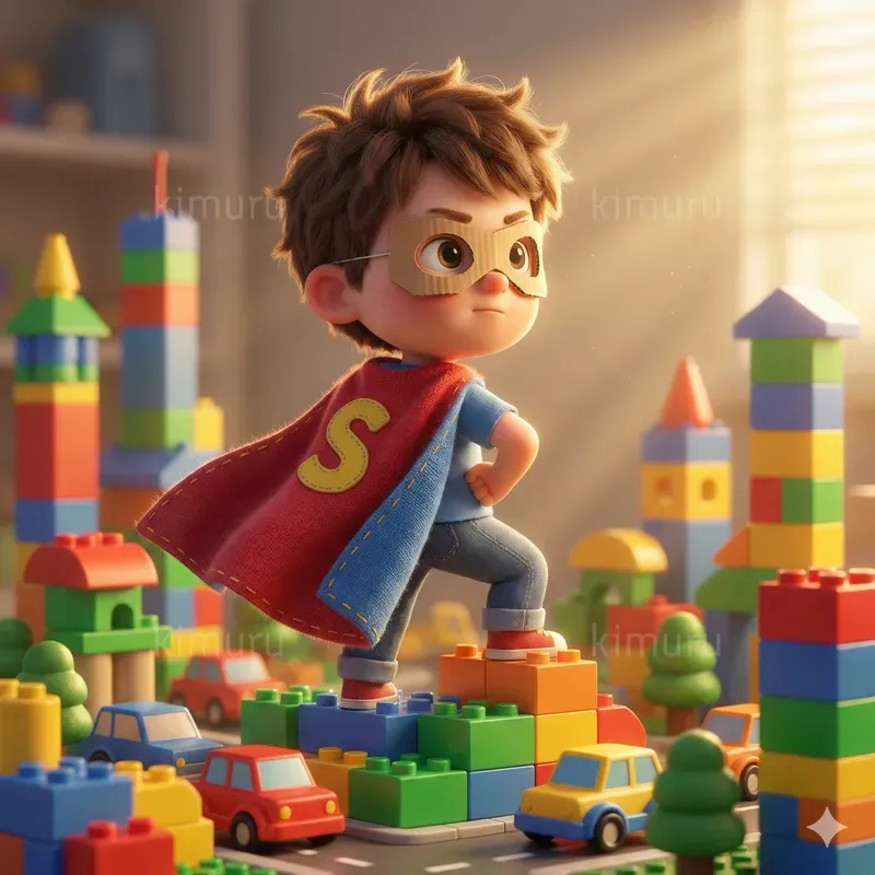 Free Cute 3D Pixar Style Characters