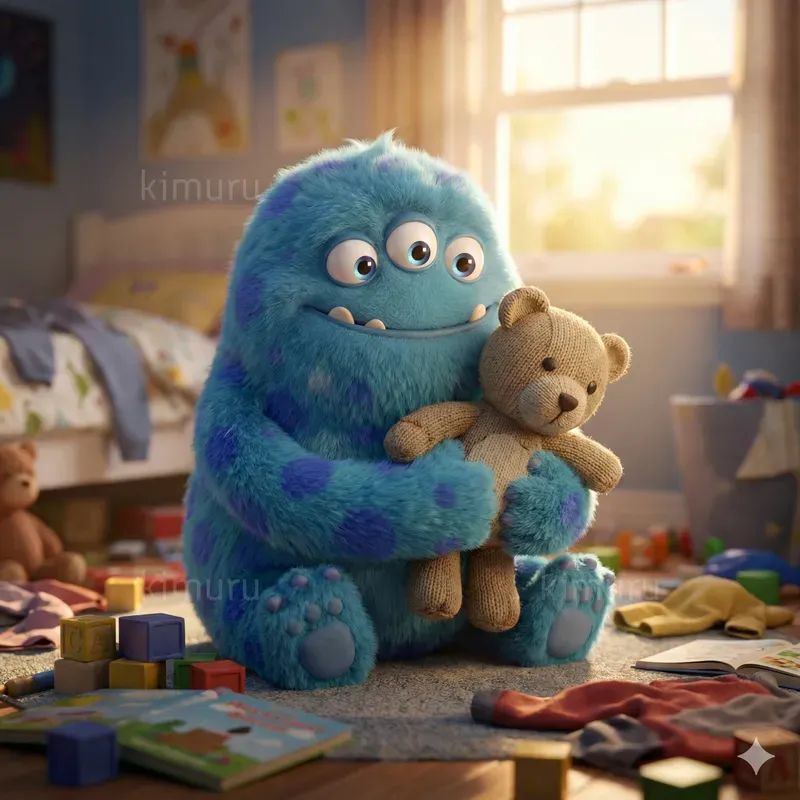 Free Cute 3D Pixar Style Characters