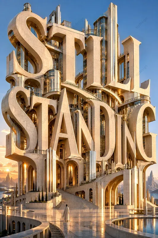 Monumental Typographic Architectures