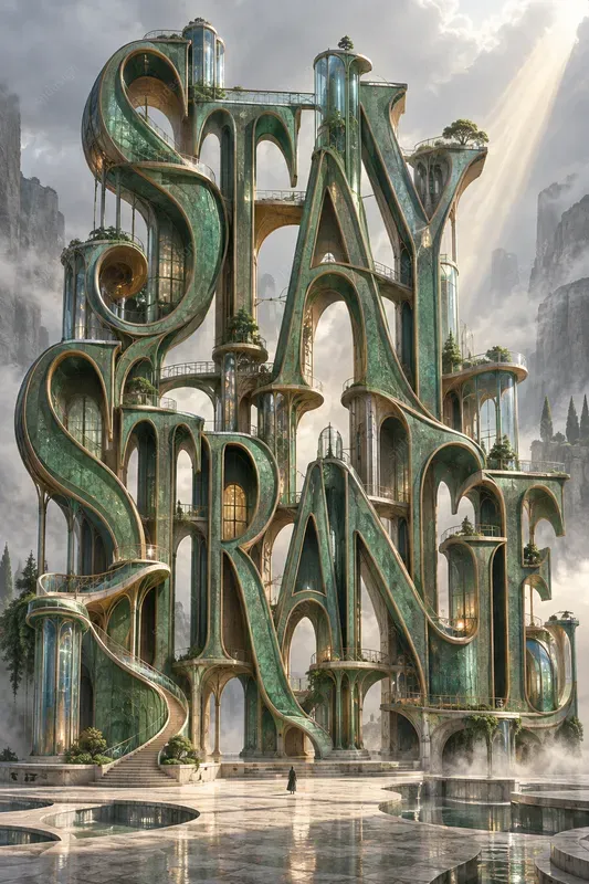 Monumental Typographic Architectures