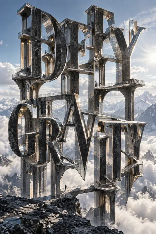 Monumental Typographic Architectures