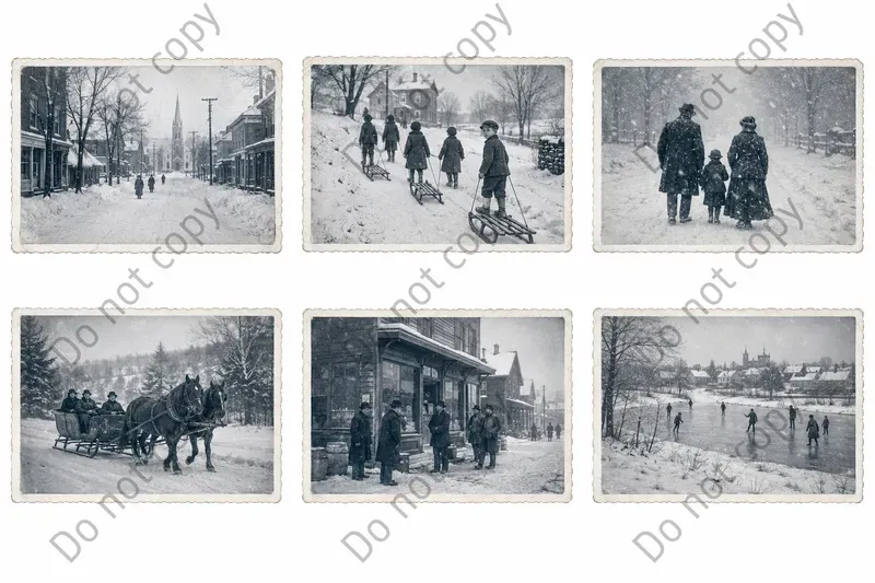 Vintage Real Photo Postcard Sets