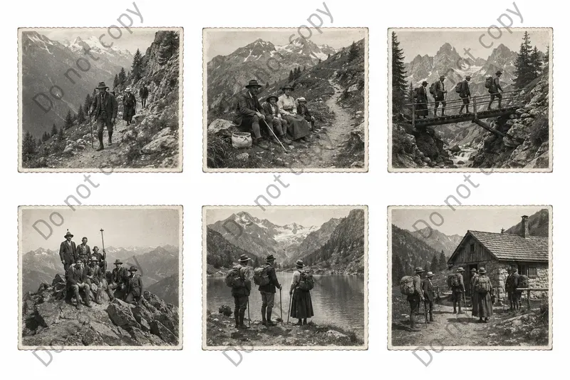 Vintage Real Photo Postcard Sets