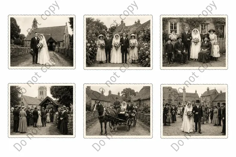 Vintage Real Photo Postcard Sets