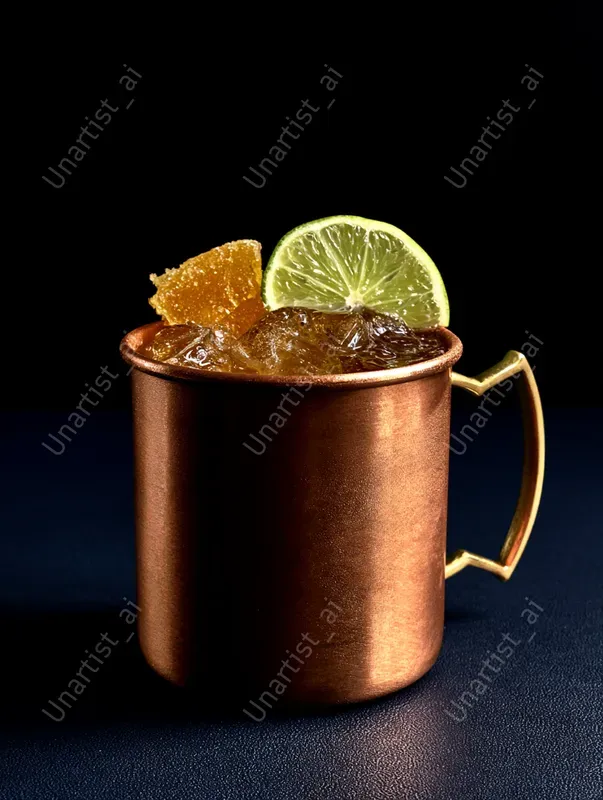 Minimalist Editorial Cocktail Photography
