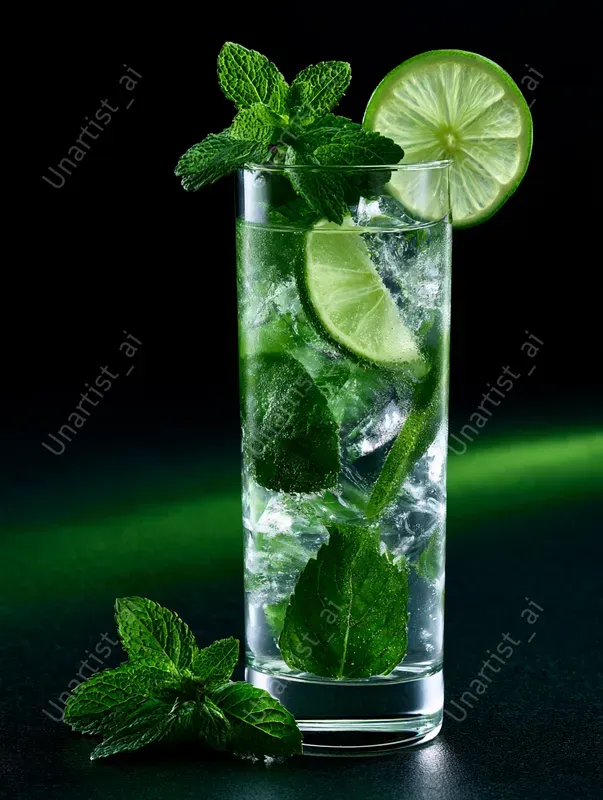 Minimalist Editorial Cocktail Photography