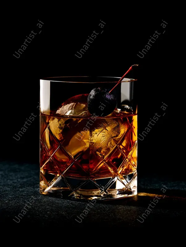 Minimalist Editorial Cocktail Photography