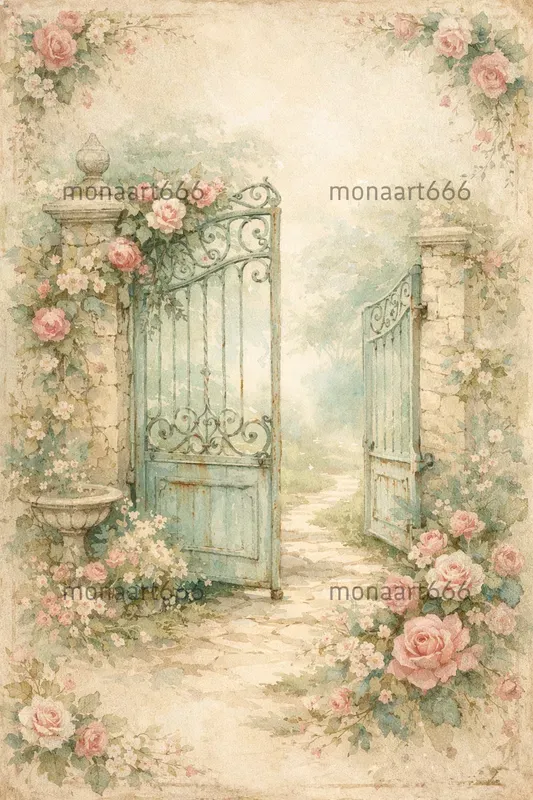 Victorian Pastel Dreams