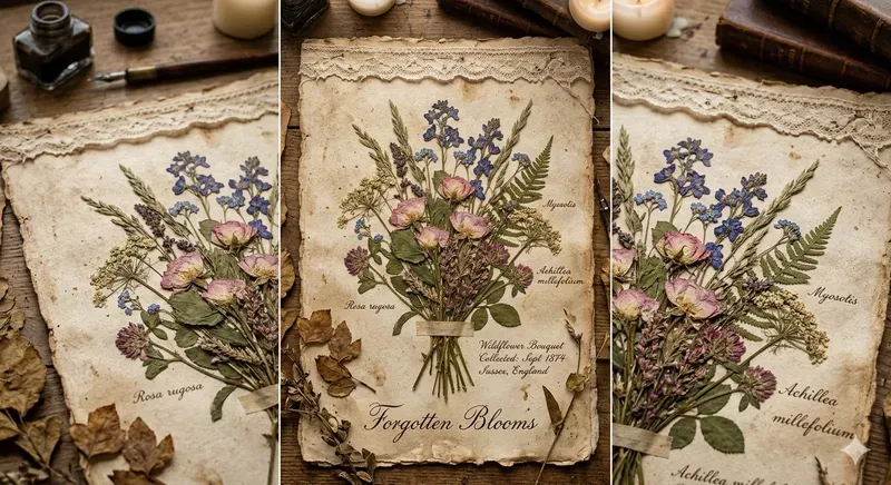 Pressed Flower Specimens