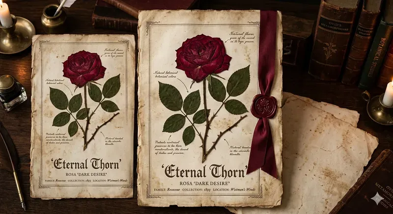Pressed Flower Specimens