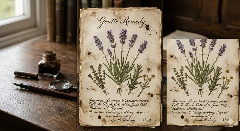 Pressed Flower Specimens